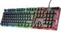 Trust GXT835 Razor gaming keyboard QWERTZ DE with cable and RGB lighting