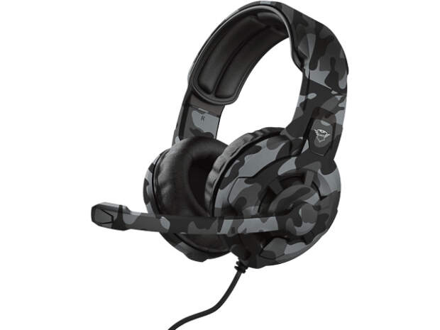 Trust GXT411K Radius Gaming Headset 3.5mm kaapeli Musta Over-Ear RFID-sirulla varustettuna