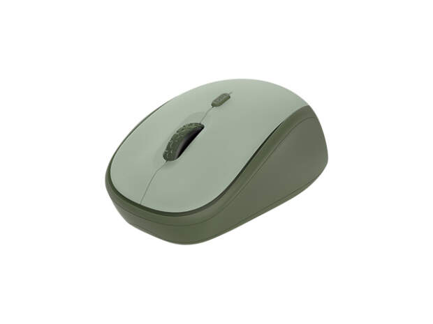 Trust Yvi+ Wireless Mouse Eco Green 24552 â 4 buttons, wireless, ergonomic right