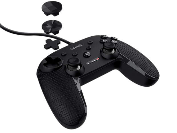 Trust GXT541 Muta Gaming Controller med kabel, sort - Model 24789