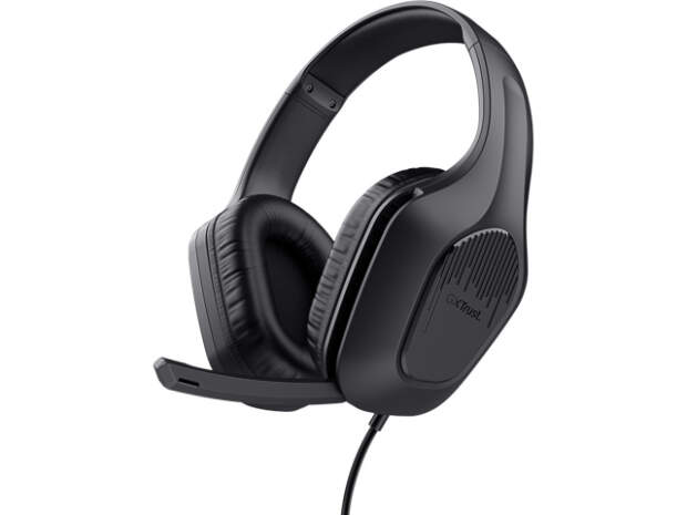 Trust GXT415 Zirox Gaming Headset 3.5mm kaapeli Musta Over-Ear RFID-sirulla varustettuna