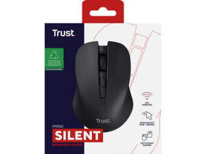 Trust Mydo Silent Mouse Eco Wireless 25084 - 4 buttons,...