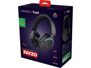 Trust GXT490 Fayzo 7.1 USB gaming headset, wired, black,...