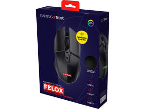 Trust GXT112 Felox gaming mouse + pad 25070 wireless...