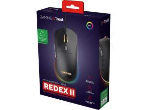 Trust GXT 925 Redex II Gaming Maus - 6 Tasten,...