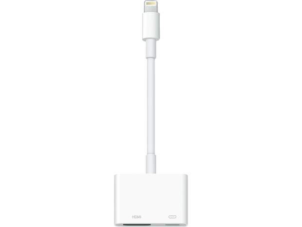 Apple Lightning Digital AV Adapter MD826ZM/A Hvid - HDMI til iPhone & iPad