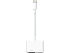 Apple Lightning 数字影音适配器 MD826ZM/A 白色 - 用于 iPhone 和 iPad 的...