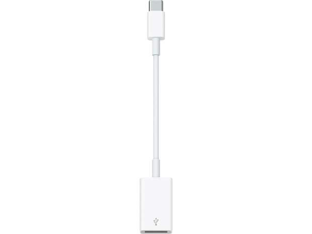 Apple USB-C-naar-USB-adapter MJ1M2ZM/A Wit - Compatibel met MacBook en iPad