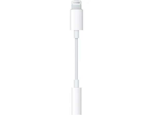 Apple Lightning auf 3.5mm Klinke Adapter MMX62ZM/A Weiß für iPhone und iPad