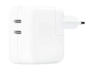 Apple 35W 双 USB-C 电源适配器 MNWP3ZM/A 白色 â 快速充电器