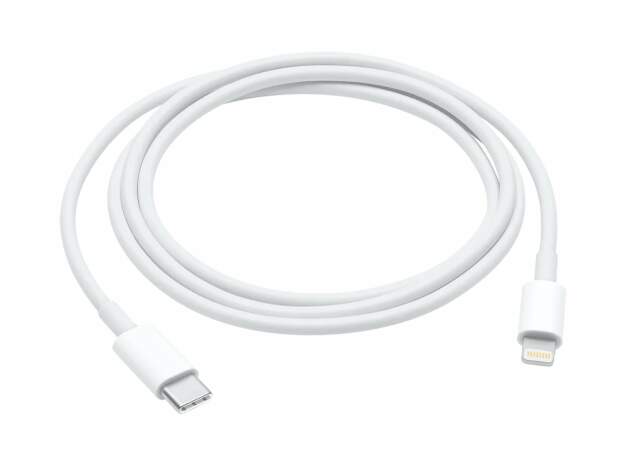 Apple USB-C Lightning-latauskaapeli 1m Valkoinen MM0A3ZM/A Pikalataustarvikkeet