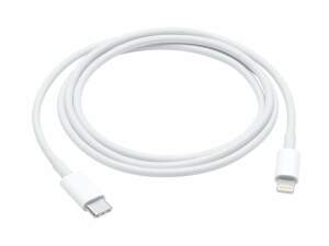 Apple USB-C til Lightning-ladekabel 1 m hvid MM0A3ZM/A...