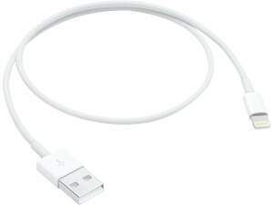 Apple Lightning Charging Cable USB 0.5m ME291ZM/A White -...