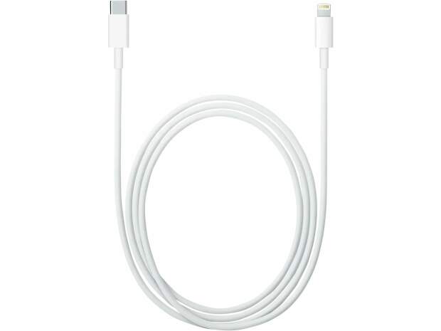 Apple USB-C auf Lightning Kabel 2m MKQ42ZM/A - Weißes Ladekabel für iPhone