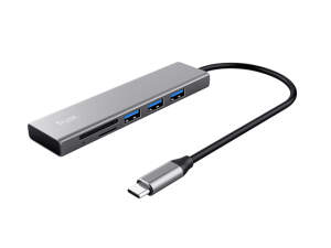 Trust Halyx USB 3.2 multi-slot kaartlezer 24191 voor SD,...