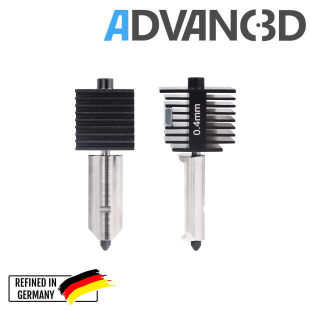 Advanc3D Hotend mit wechselbarer Düse für Bambu Lab A1 mini