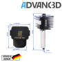 Advanc3D hotend with interchangeable nozzle for Bambu Lab A1 mini