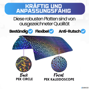 Advanc3D Flexible Druckplatte mit PEK Schicht für Bambu Lab A1 X1 X1C P1P