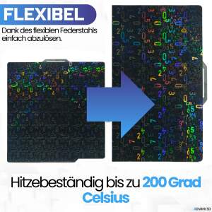 Advanc3D Flexible Druckplatte mit PEN Schicht für...