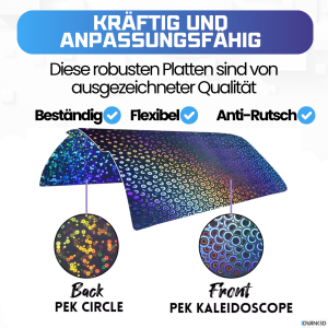 Advanc3D Joustava tulostuslevy PES-kerroksella Bambu Lab A1 X1 X1C P1P varten