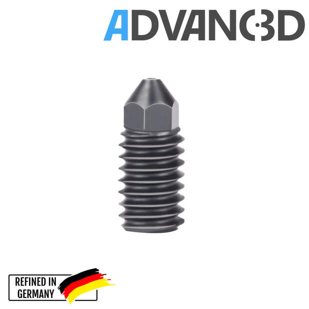 Advanc3D härdat munstycke för utbytbara munstycken Hotend lämplig för A1 mini 0,4 mm