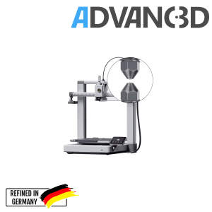 适用于可互换喷嘴的 Advanc3D 淬硬喷嘴 热端适用于 0.4 毫米 A1 微型喷嘴