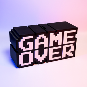 Advanc3D "Game Over" myntbox: retro 8-bitars...