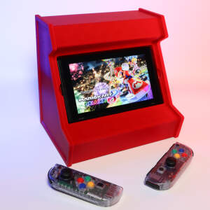 Advanc3D Switch Arcade Stand: Retro arcade-tunnelma Nintendo Switchille