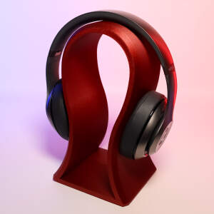 Advanc3D Sculptural headphone stand: Artistic holder for...