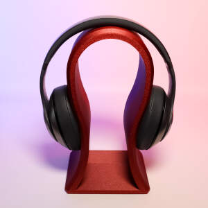 Advanc3D Sculptural headphone stand: Artistic holder for your headphones