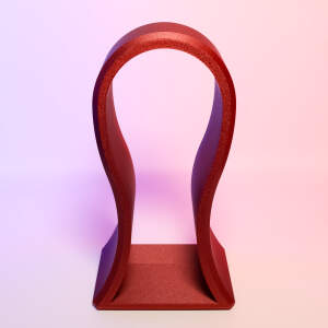 Advanc3D Sculptural headphone stand: Artistic holder for your headphones