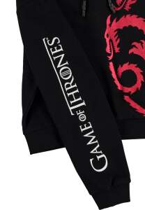 GOT - House of the Dragon - Womens cropped Hoodie with dropped shoulders