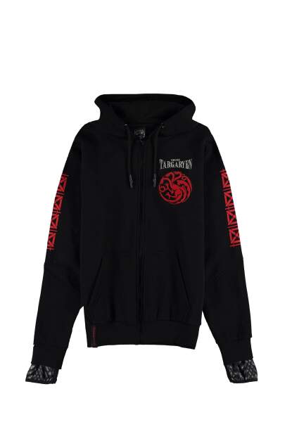 GOT - House Of The Dragon - Mens Hero Item Zipper Hoodie