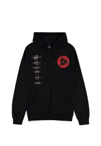 Naruto Shippuden - Akatsuki Symbols Mens Zipper Hoodie