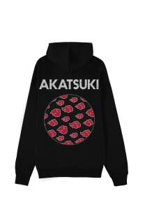 Naruto Shippuden - Akatsuki Symbols Mens Zipper Hoodie