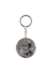 Naruto Shippuden - Silver Metal Keychain