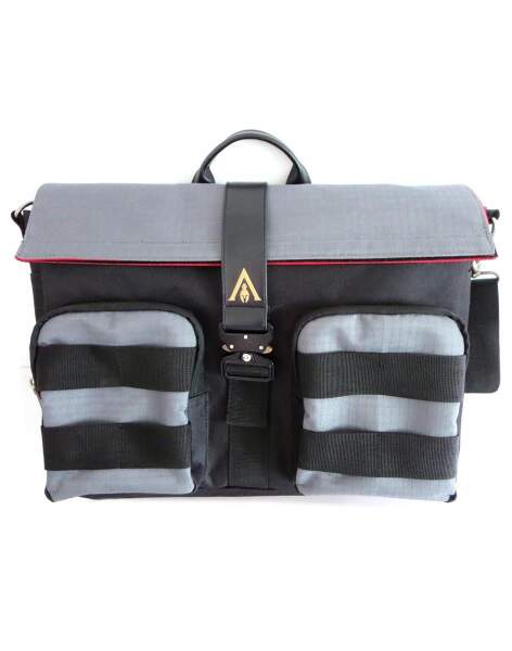 Assassins Creed Odyssey -  Washed Look Messenger Bag With Coloured Webbing