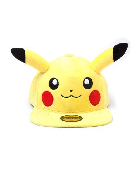 Pokémon - Pikachu Plush Mens Snapback