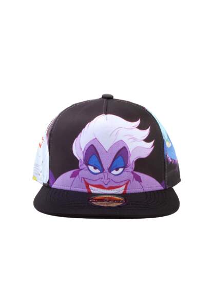 Disney - Little Mermaid Ursula AOP Snapback Cap