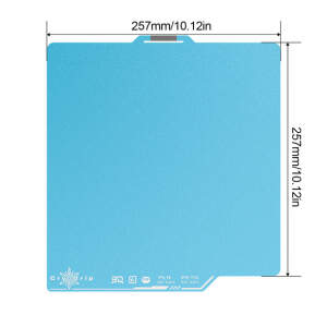 BIQU Panda BuildPlate CryoGrip Pro for Bambu X1/P1/A1 - Frostbite
