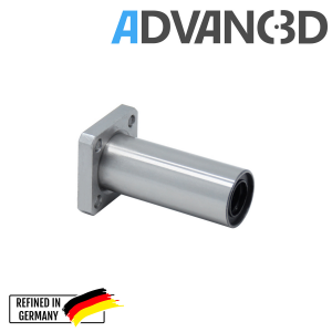 Advanc3D Linear Flansch Kugellager LMK8LUU beidseitig geschlossen 25 x 25 mm Flansch detail