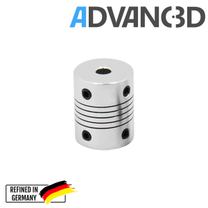 Advanc3D Flexible Wellen Kupplung Motorkupplung 5 mm auf...