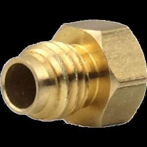 Advanc3D M5 Nozzle neue Version M5 thread nozzle 1.75mm-0.4mm für PTFE Inlay detail